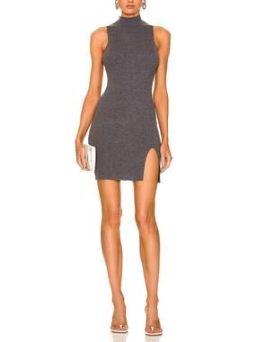 Sablyn Ribbed Gray Lauren Dress Size L